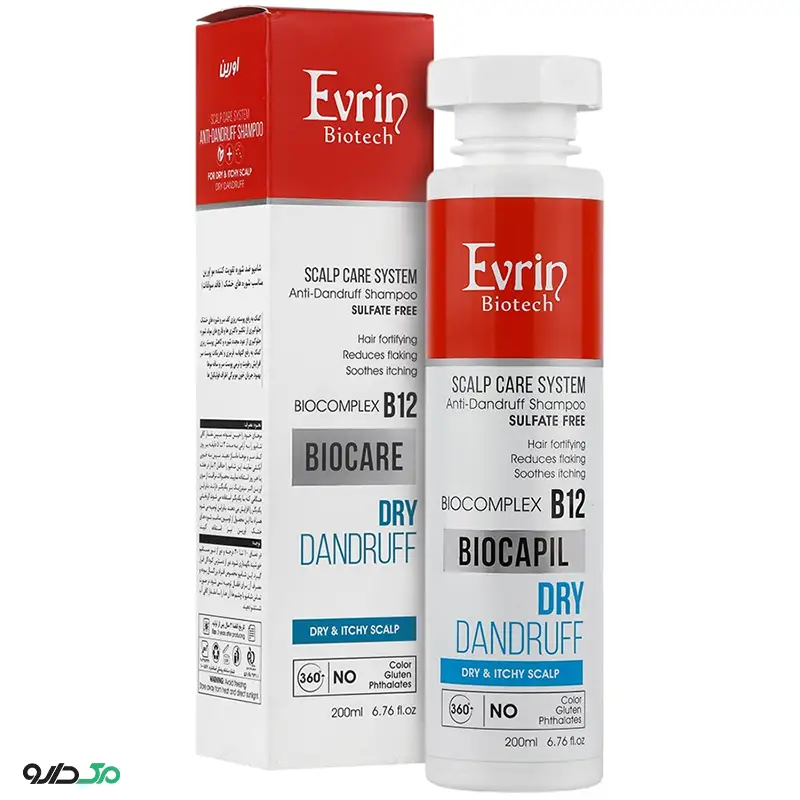 شامپو ضد شوره و تقویت کننده شوره های خشک اورین بیوتک